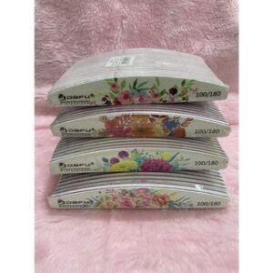 Lixa De Unha flor Estampada(1pct com 24)