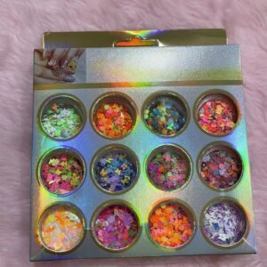 glitter  Borboleta Decoração  para unha 02