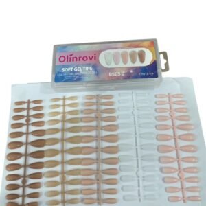 240uni unha postiço colorido olinrovi