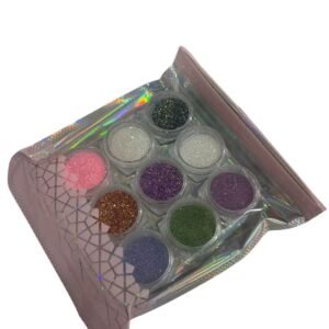 KIT Glitters Decoração Unha Gel Design Nail Art Manicure Bmjf 002