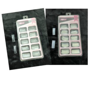 100 Unhas Tips Sorriso Honey Girl P/ Acrigel