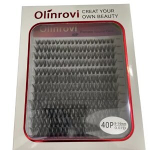 Cilios tufu olinrovi  0.07D MIX 9-14MM