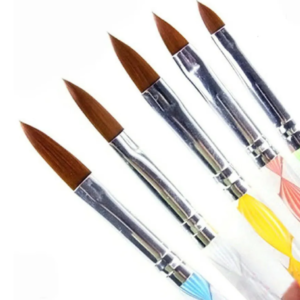 5 pincel unha profissional porcelana