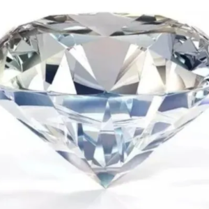 Joia Diamante De Cristal Foto Unha 8cm TRANSPRENTE e AB