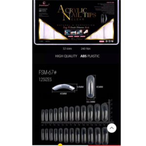 Molde F1 Para Polygel Fengshangmei 240pcs