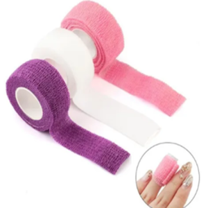 dedo proteção rolo fita envoltório bandagem prego arte dicas ferramenta auto-adesivo dedo proteção fita envoltório bandagem