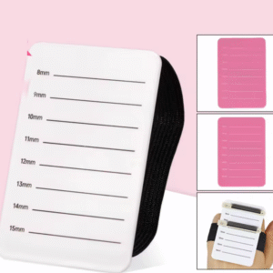 Suporte de Cílios para Dedo / Mão – Paleta para Extensão de Cílios