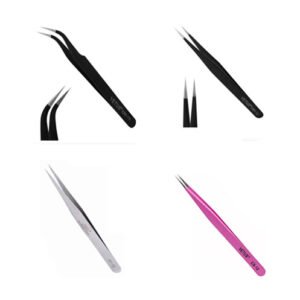 Pinça Vetus Para Alongamento De Cilios Fio A Fio