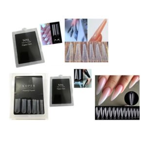 Molde F1   Polygel Porcelana 120 Unidades