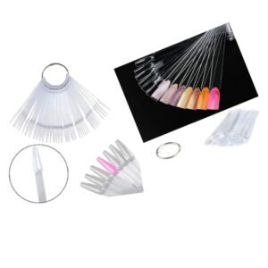 50 Placas  Display Unhas Postiça Mostruário /esmalte