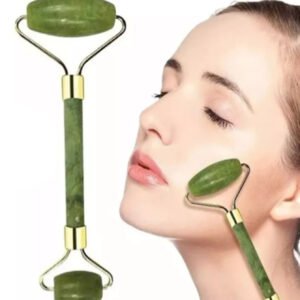 Massageador Facial Pedra Jade Rolo Massoterapia Anti Rugas