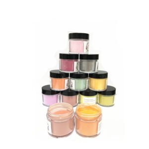 12unidades Pó Acrílico  Para Unhas colorido