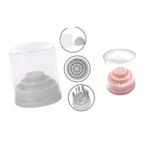 Porta Brocas Unhas Suporte