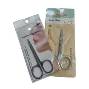 tesoura sobrancelha/Corte Pêlo De Nariz Bigode