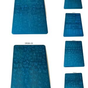 Placa de carimbo para unhas