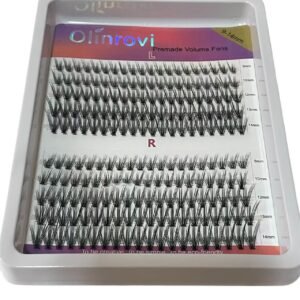 Fans de cílios pré-montados inclinados (L/R)