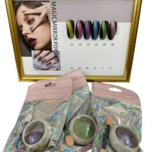 12unidades po cromado cor mistura orv-342