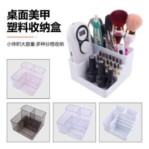 Drill Bit Holder Acrylic Nail Organizer Professional  Cor enviada aleatoriamente