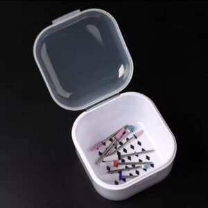 Caja De Limpieza Con Filtro Doble Para Manicura Y Pedicura (Cor enviada aleatoriamente)