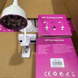 Lâmpada UV LED para Unhas 2 em 1 – Luz para Manicure e Iluminação Comum – Com Presilha Ajustável
