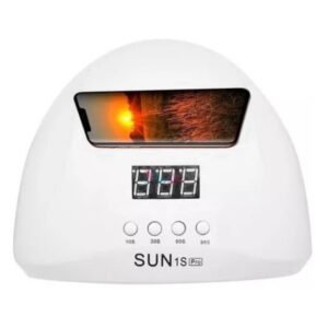 Cabine 48w De Unha Manicure Sun 1s Pro Branca Porta Celular