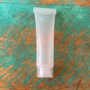 Bisnaga Plástica Natural 15ml C/ Tampa  (20 Unid)