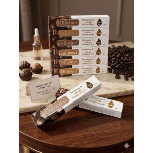 12unidaea Caneta Hidratante De Cutícula Olínrovi 3ml - Óleo De Unhas Fragrância Café E Chocolate