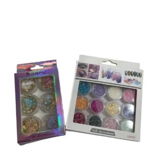 Kit Pedraria Rústica Madre Pérola  Unha