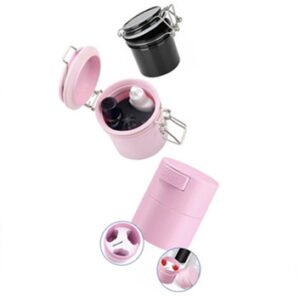 POTE HERMÉTICO  DE  PARA ARMAZENAR COLA DE CÍLIOS