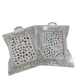 Kit Adesivos Fundo Do Mar Unha Gel Uv Alogamento Decoração com 12 misturar