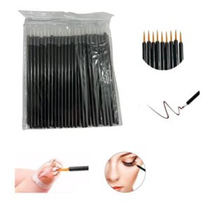 pincel descartavel delineadora, unhas desenho 50un ORV-070/072/069（Cor enviada aleatoriamente）