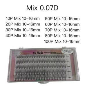 Uma Cilios Tufinho 5 Fundos  olinrovi  mix 0.07d